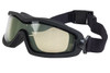 Pyramex V2G-Plus Goggle with Anti-Fog Safety Goggles - Black
