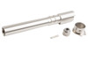 5KU KJ Shadow 2 (Orange) Airsoft Stainless Outer Barrel, Bushing, Plug - Silver