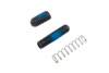 Revanchist Airsoft VFC Walther PDP Flat Trigger Set - Black Trigger, Red Safety