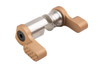 Revanchist Airsoft Tokyo Marui MWS GBBR 45 Degree Ambidextrous Selector (Stainless Steel, Type C , Tan)