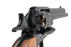 Marushin SAA .45 1st Gen. Late Civillian Gas Revolver (4.75 inch, Matt Black w/ Wood Grip)