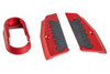 5KU KJ Works Shadow 2 GBB Short Grip Panel and Magwell (CNC Aluminum) - Red