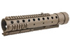Airsoft Artisan 12inch MOD H Front Set Carbon Fiber Handguard for M4 AEG / GBB / PTW Rifle - FDE