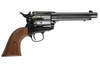 Marushin SAA 1st Gen.Late Artillery Gas Revolver (W Deep Black, Wood Grip)