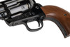 Marushin SAA 1st Gen.Late Artillery Gas Revolver (W Deep Black, Wood Grip)