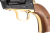 Marushin SAA 1st Gen.Late Civilian Gas Revolver (Brass Style Heavyweight, Wood Grip)