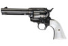 Marushin SAA 1st Gen.Late Civilian Gas Revolver (W Deep Black, Pearl Grip)