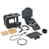 Qcamgear Cap Mount Combo Set for GoPro Action Camera (High)