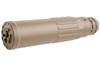 Airsoft Artisan SGI-6 Style Dummy Suppressor with PIG Flash Hider - DE (For 14mm CCW)