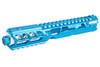 CTM TAC Action Army AAP01 FUKU-2 Upper Set - Long Cutout Version (CNC Aluminum, Blue / Silver)