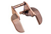 5KU Tokyo Marui Hi Capa Stainless Thumb Safety (Ambi Extra Wide) - Brown