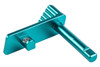 5KU KJ Shadow 2 / TS2 Airsoft Aluminum Thumb Rest Slide Stop (Type 2) - Light Blue