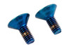 5KU KJ Shadow 2 / TS2 Airsoft Grip Screw (M3x8) - Light Blue