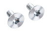 5KU KJ Shadow 2 / TS2 Airsoft Grip Screw (M3x8) - Silver