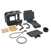Qcamgear Cap Mount Combo Set for GoPro Action Camera (Low)