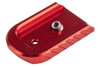 Revanchist Airsoft Tokyo Marui Model 17 V2 Magazine Base (Aluminum, Type A, Red)