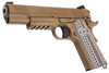 EMG Cybergun Colt Licensed 1911 M45A1 GBB Airsoft Pistol (T8) - FDE (by Army Armament)