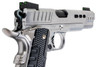 EMG Kimber 1911 Rapide Frost GBB Airsoft Pistol - Silver (Standard) (by AW Custom)