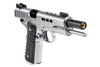 EMG Kimber 1911 Rapide Frost GBB Airsoft Pistol - Silver (Standard) (by AW Custom)