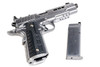 EMG Kimber 1911 Rapide Ice GBB Airsoft Pistol - Silver (RMR Ver., Standard) (by AW Custom)