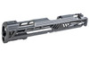 Dr. Black Tokyo Marui Hi Capa 5.1 GBB Slide (Type V w/ illuminated Front Sight, Aluminum, Grey)