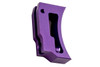 5KU Tokyo Marui Hi Capa GBB Aluminum Medium Adjustable Trigger - Purple