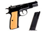 KSC CZ75 1st Wood Grip Special GBB Airsoft Pistol (Japan ABS System 7 Version)
