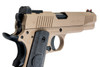 RWA Nighthawk Custom War Hawk Green Gas Airsoft Pistol (Non-Rail Version) - Cerakote Fools Gold