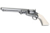 Tokyo Marui M1851 Navy Spring Revolver - Silver