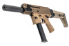 Maruyama SCW-9 Pro G GBB Airsoft SMG with MBT Stock - Tan Deluxe Edition