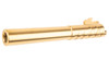 5KU Tokyo Marui Hi Capa 5.1 GBB Infinity SVP Stainless Steel Outer Barrel (.45ACP Marking) - Gold
