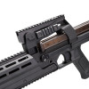 EMG SI P90 Airsoft AEG Rifle (Long Version) w/ Upgrade Gearbox & Eshooter ETU - BK (by King Arms)