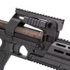 EMG SI P90 Airsoft AEG Rifle (Long Version) w/ Upgrade Gearbox & Eshooter ETU - BK (by King Arms)