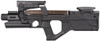 EMG SI P90 Airsoft AEG Rifle (Short Version) w/ Upgrade Gearbox & Eshooter ETU - BK (by King Arms)