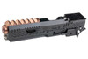 5KU Tokyo Marui Hi Capa GBB Limcat Wildcat Tracker Carry Optic Slide Kit - BK/Brown