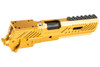5KU Tokyo Marui Hi Capa GBB Limcat Wildcat Tracker Carry Optic Slide Kit - Gold/Black