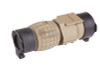 AIM-O 4X FXD Magnifier with Adjustable QD Mount - DE