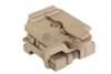 AIM-O 4X FXD Magnifier with Adjustable QD Mount - DE