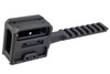 Airsoft Artisan Micro Higher Rise Mount for T1 / T2 Red Dot Sight - Black