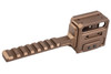 Airsoft Artisan Micro Higher Rise Mount for T1 / T2 Red Dot Sight - DE