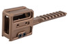 Airsoft Artisan Micro Higher Rise Mount for T1 / T2 Red Dot Sight - DE