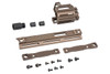 Airsoft Artisan PM Style M-Lok Front Set Kit for WE / VFC SCAR GBB / AEG Series - DE
