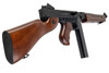Cybergun Thompson Licensed M1A1 Military AEG Airsoft Rifle - Real Wood (by King Arms)