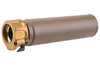 RGW SOCOM556 RC3 Dummy Silencer DX (14mm CCW, Stainless Steel, FDE Cerakote finish)