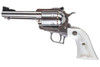 Marushin Super Blackhawk Gas Revolver (4.62inch, White Pearl Grip, X Cartridge Series) - Silver