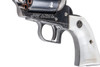 Marushin Super Blackhawk Gas Revolver (4.62inch, White Pearl Grip, X Cartridge Series) - Silver