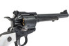 Marushin Super Blackhawk Gas Revolver (4.62inch, Wood Grip X Cartridge Series) - Silver