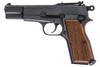Marushin Browning Hi-Power Military Model Gun - Excellent Heavy Weight with Wood Grip