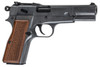 Marushin Browning Hi-Power Military Model Gun - Excellent Heavy Weight with Wood Grip