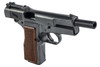 Marushin Browning Hi-Power Military Model Gun - Excellent Heavy Weight with Wood Grip